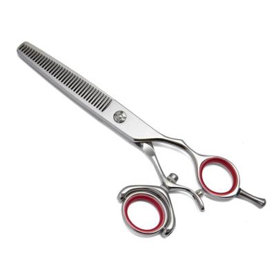 China Dogs Swivel Scissors Thinner Scissors Grooming Dog Shears 440C Stainless Steel Hair Scissors For Pet for sale