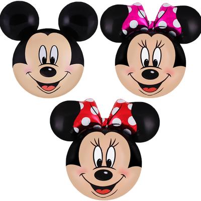 China Party Supplies 24inch Mickey Minnie Head Foil Balloons Birthday Party Decorations Kids Toys for sale