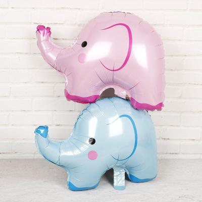 China Cute Gift Toy Elephant Helium Foil Balloon Elephant Balloon Animals Party Decorations for sale