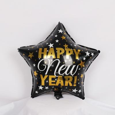 China Party Supplies 2020 Happy New Years Party Decorations Gifts Helium Foil Balloons for sale