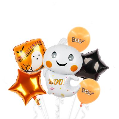 China Hot Halloween Day Sell Halloween To Foil Balloon Ghost Globos Halloween Party Globos Kids Toys 12inch BOO Latex Balloon for sale