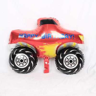 China Party Decorations Pickup Truck Foil Balloon Transport Party Decoration for Boy Birthday Party Supplies Balloons Kids Gifts for sale