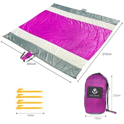 China Portable Water Resistant Camping Hiking Sand Beach Free Mat Waterproof Covering for sale