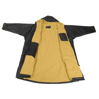 China Custom Logo Changing Poncho Dry Robe Waterproof Winter Long Sleeve Surfing Raincoat for sale