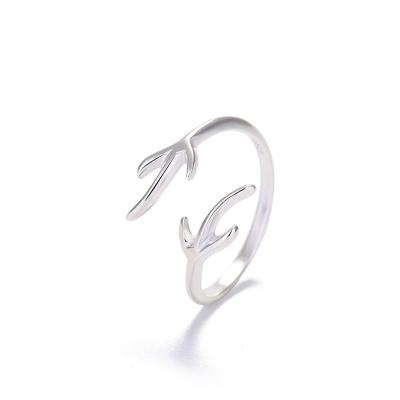 China Ring Ins Simple Design Fire Adjustable Fashion Ring Silver Ring for Women Jewelry for sale