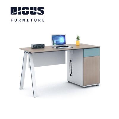 China Doius Foshan Factory Supply Modern Design Working Table Workstation Modern Wooden Desk Simple for sale