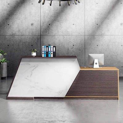 China Dious Foshan Handsome Manufacturer Wholesale Office Reception Table Counter for sale