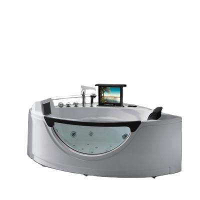 China Modern 2-Sided Jakuzi Whirlpool Saudi Spa Whirlpool Jakuzi Adult Portable Acrylic Hydraulic Tub for sale