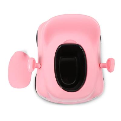 China New Design Sustainable Car Train Portable Plastic Foldable Baby Toilet Potty Training Chair For Kids With PU Cushion for sale