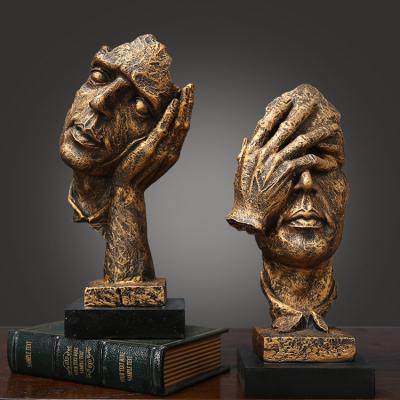 China Modern Resin Antique Art Crafts The Thinker Home Decor The Thinker Statue for sale