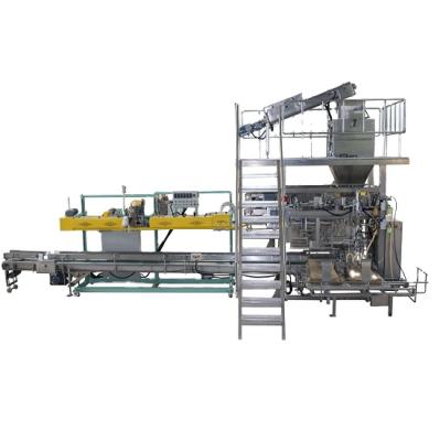 China Automatic Food Baking Ingredients Packing Machine From Filling To Palletizing System for sale