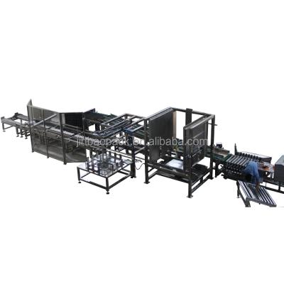 China Automatic Food Palletizer Line , Bag Palletizer Packaging Machine For Fertilizer for sale