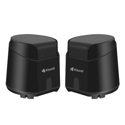 China Hot Sales Mini USB Pair PORTABLE Outdoor Speaker 6W AUX Speaker Portable USB DC5V Charge. with modern design for sale