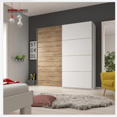 China Durable Wholesale Home Furniture Modern Free Standing Integrated Wooden Walk-in Wardrobe for sale