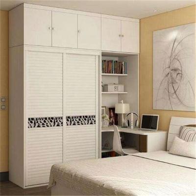 China Durable Italian Style Luxury Aluminum Glass Wardrobe Closet Almirah Modern Design for sale