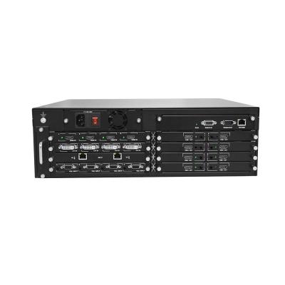 China 28x14 4k Modular Video Wall Controller HD MI DVI VGA CVBS RJ45 28 Input 14 4k Output 48.26*40.3*14 for sale