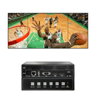 China Landscape Multi Vertical Orientation Portrait Signal Wall Video Wall Controller 1X4 4x1 1 By 4 1 To 4 VGA HDMI I Processor Video Wall Controller for sale