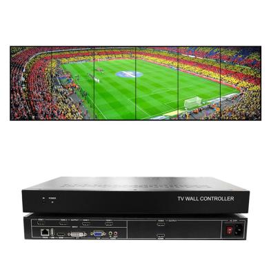 China Multi Vertical Video Controller 1X6 2x3 6x1 VGA HDMI I Signal 1X6 Portrait Orientation Landscape Video Wall Controller for sale