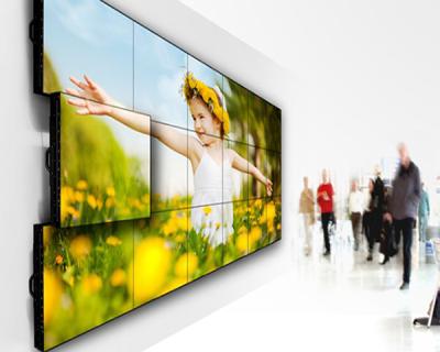 China LG 49 Inch 3.5mm Bezel Indoor LCD Video Wall Loop Screen Video Full Color Video Wall for sale