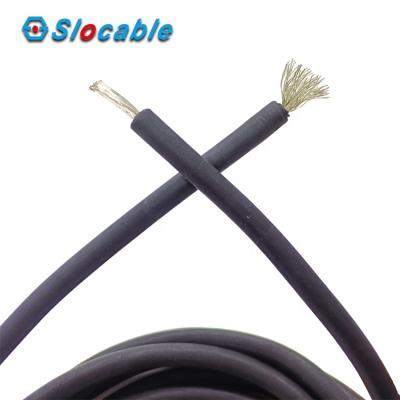 China super soft & Slocable Flexible Flexible Single Core Silicone Insulated 1x4mm Electrical Wire Cable For Battery Storage for sale