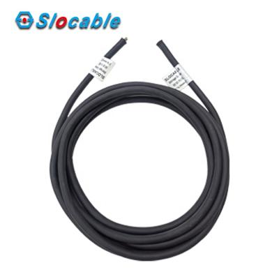 China Solar Slocable System High Temperature Flexible Rubber Cable 6mm Single Core PV Electrical Cable for sale