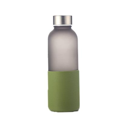 China Customized Viable Color Outdoor Plastic Clear Hot And Cold Water Bottle With Lid for sale