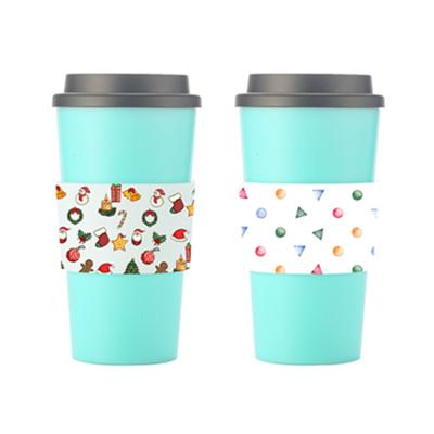 China Portable OEM ODM Food Grade Customizable Sport Cup Supplier Wholesale Plastic Coffee Water Tumbler for sale