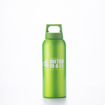 China Bpa Free Custom Single Wall Aluminum Water Bottle , Eco - Friendly Portable Aluminum Sports Drink Bottle for sale