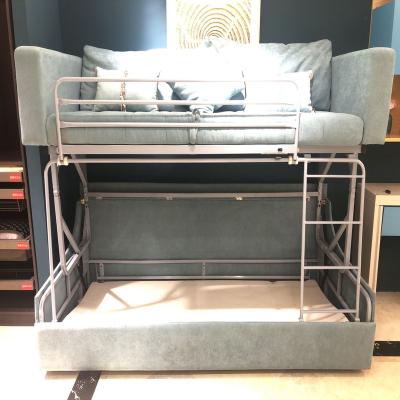 China Functional Bunk Bed Hidden Space Saving Expandable Folding For Apartments Modern Murphy Bed For Small Spaces for sale