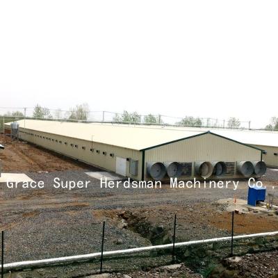 China Steel Structure Modern Prefab Chicken House for sale