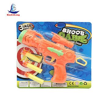 China ABS Plastic Eva Shape Shooting Gun Toy Shooting Gun Soft Foam Bullet Air Soft Gun Safety for sale