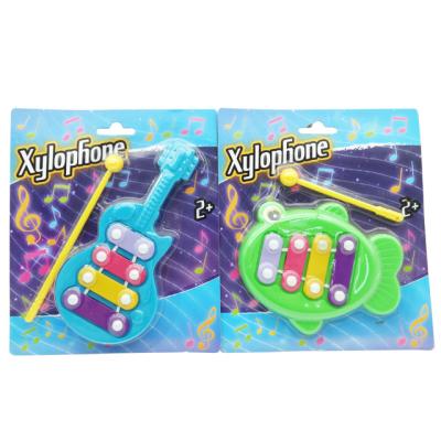 China Shop Plastic Toys ABS Dollar Xylophone Set Plastic Instrument Toy for sale