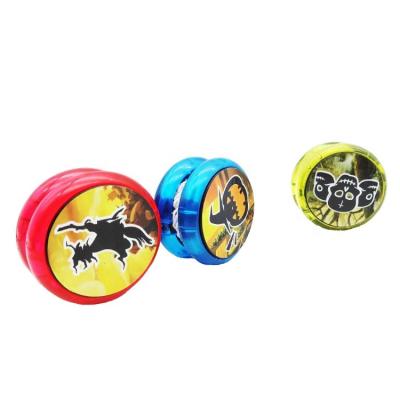 China Light Ball Toy ABS Material Yo-Yo Manufacturers Halloween Toy Flashing Plastic Yo-yo With Light for sale