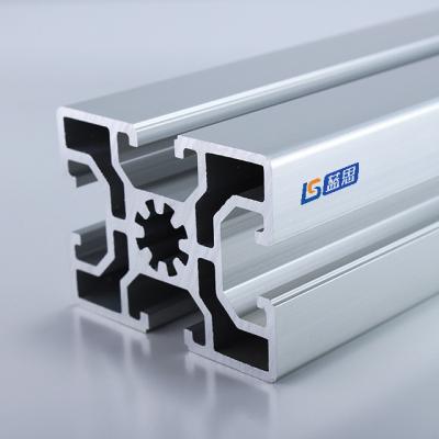 China door & Window 40x40 Anodized 6063 t 6061 Extruded Industrial Aluminum Extrusion Frame Custom Aluminum Slot Profiles for sale