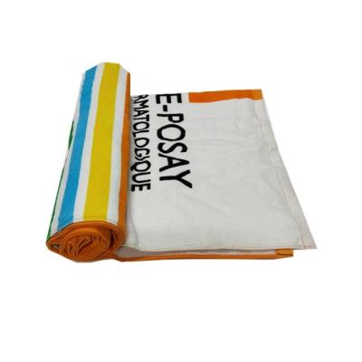 China Famous Logo Design 100% Egyptian Cotton Bright QUICK DRY Bath Towel, Beach Towel Cotton for sale