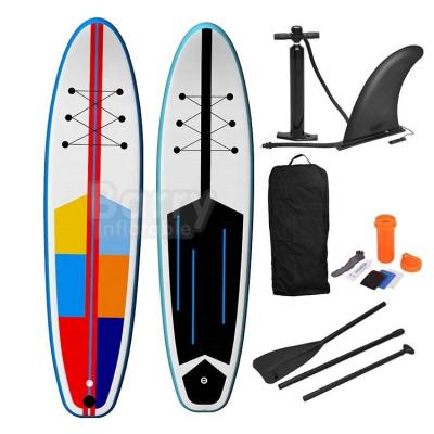 China Black or red-pink custom unisex sip paddle boards for beginners, cheap paddle board prices for sale