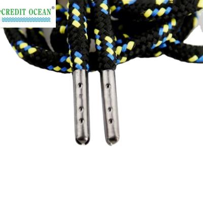 China Other Credit Ocean Hot Sale Metal Tipping, Colorful Flat Laces for sale