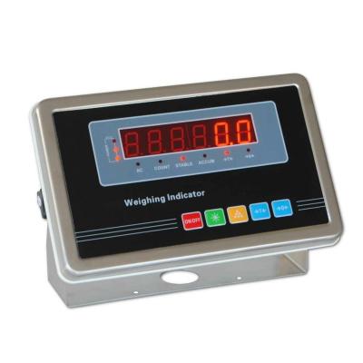 China ABS/Stainless Steel LED Waterproof Weighing Indicator WB12ES Used For Floor Scale for sale