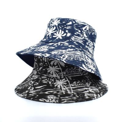 China High Quality Plush Cotton Wholesale Fashion Print Bucket Hat For Women Men Custom Fashion Bucket Hat for sale