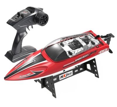 China Anti overturning function HJ813 2.4G Water-proof RC Water Cooling Yacht Toy Never Capsize Tumbler Design Remote Control Boat With High Speed 25km/h for sale