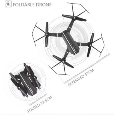 China App-Controlled New design 8807 Mini Folding Quadcopter Drones Constant height Wifi Real time Transmission One key return Mini Drone for sale