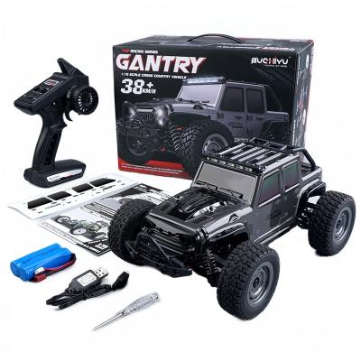 China Full-time 4WD System Hot Sales 16103 RC Truck 2.4G Remote Control Off Road Jeep 38Km/h High Speed RC Car With Led Light for Adult and Kids Gift for sale