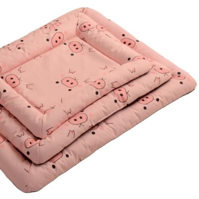 China Good Quality Stocked Hot Selling Comfortable Pet Bed Cat Dog Sofa Mat Nest Bed for sale