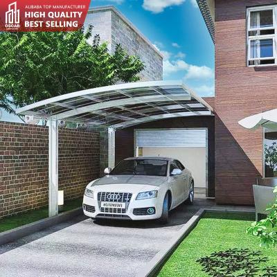 China Waterproof UV-Resistance Metal Frame Fireproof Parking Lots For Car Parking for sale