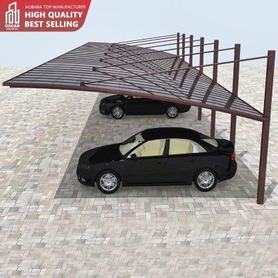 China Waterproof UV-Resistance Sun Shade Most Popular Carport Aluminum Patio Roof for sale