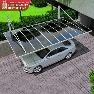 China Waterproof UV-Resistance Flame Retardant Simple Design With Automatic Control Sunshade Parking Lot for sale