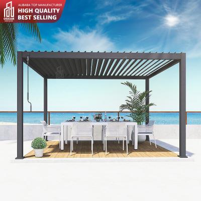 China RTS-Hot New Products Easily Assembled Quick Installation Pavilion With Sunshade Cover For Garage Wall Mounted Pergola for sale