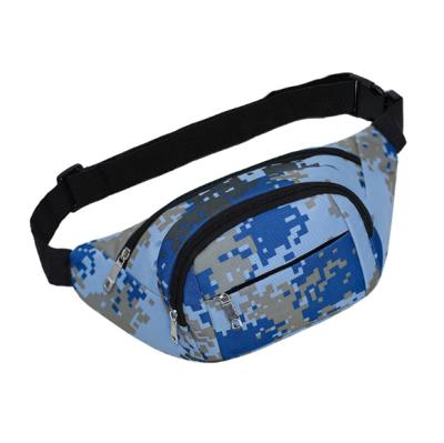 China Fashion Customize Logo Camouflage Bodypack Business Large Capacity Cashier Bag for sale