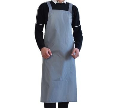 China Comfortable Custom Cooking Apron Denim Kitchen Cleaning Long Bib Apron for sale