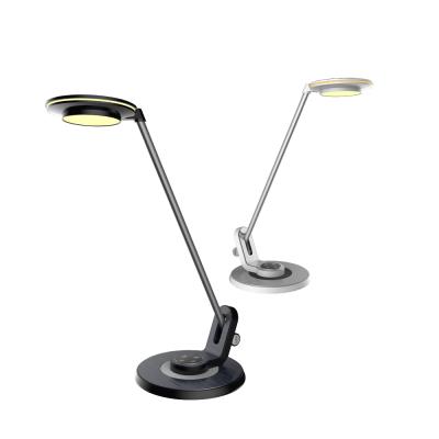 China Metal Eye Protection LED Desk Lamp 3 Color Temperature Modes, Stepless Dimming, USB Rechargeable LED Desk Lamp for sale